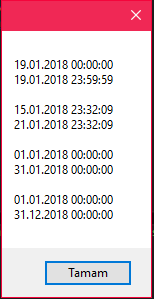 D:\Mustafa BÜKÜLMEZ\mustafabukulmez.com\Yazılarım\023 - C# Yıl, Ay ve Haftanın İlk ve Son Gününü Nasıl Buluruz
