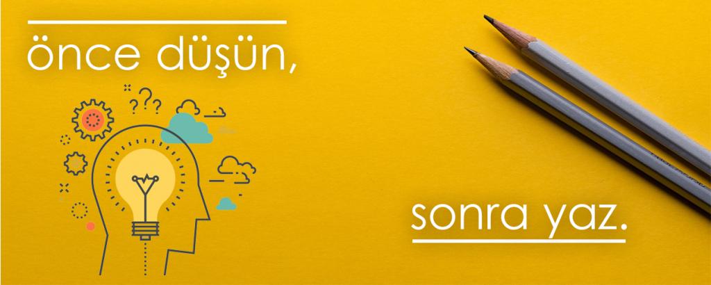 Yazılıma Başlamak Mı İstiyorsunuz önce düşün sonra yaz