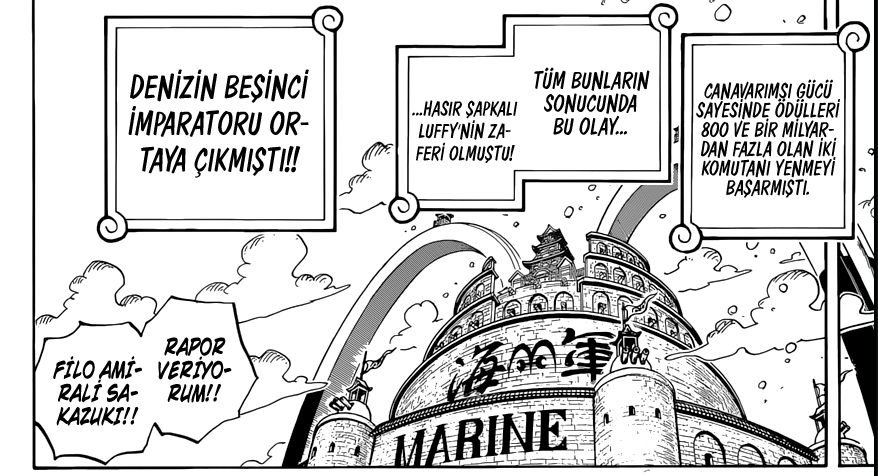 One Piece Manga 903. Bölüm
