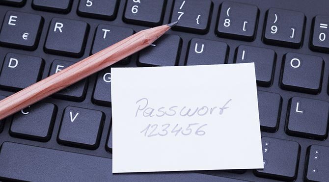 şifre güvenliği