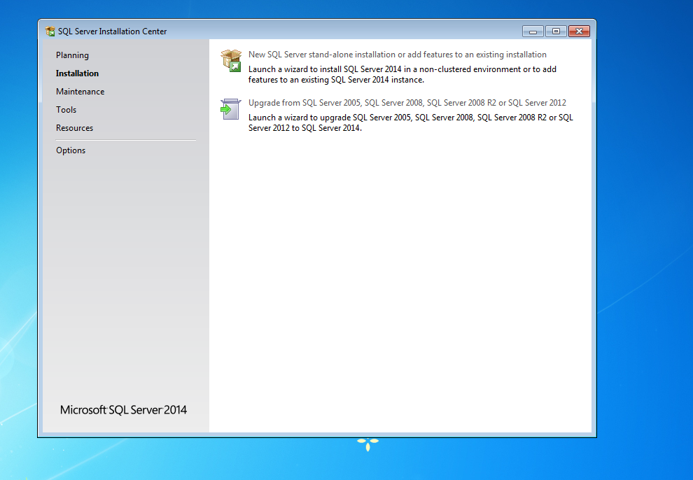 Microsoft SQL Server 2014 Express Kurulumu 2