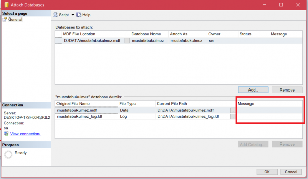 sql attach database 3