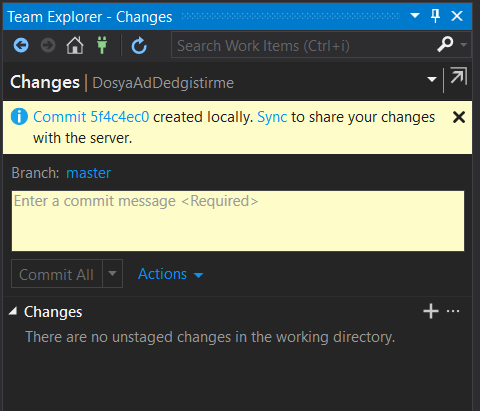 github upload project to repository