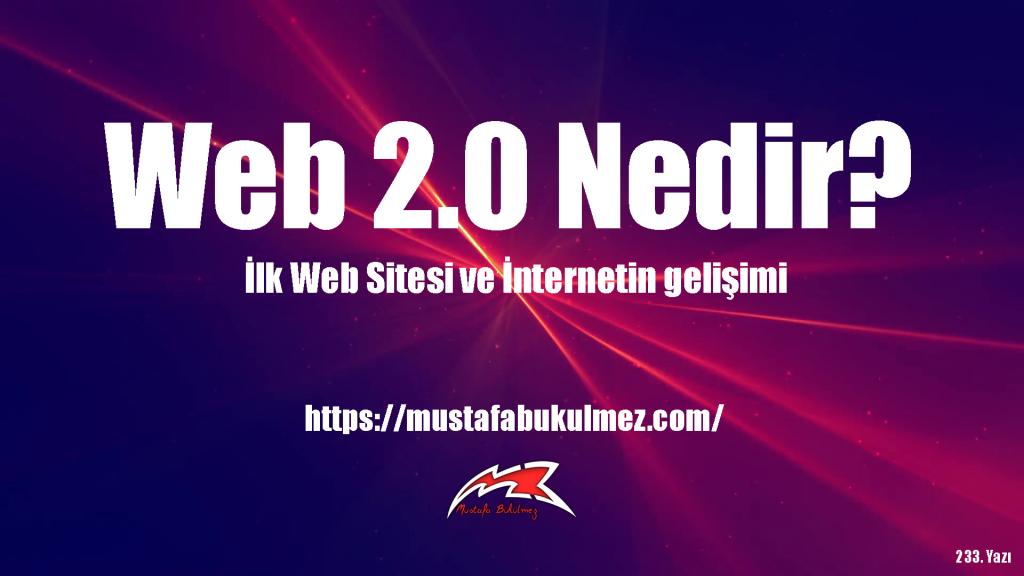 WEB 2.0 Nedir
