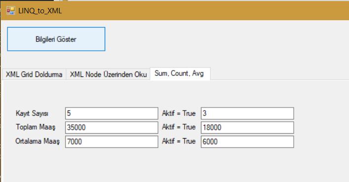 C# LINQ to XML Sum, Count, Avg attiribute