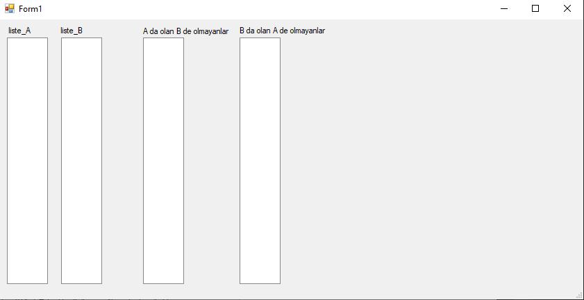 List T Listeler Arasındaki Farklar