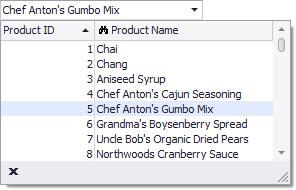 C# DevExpress LookUpEdit