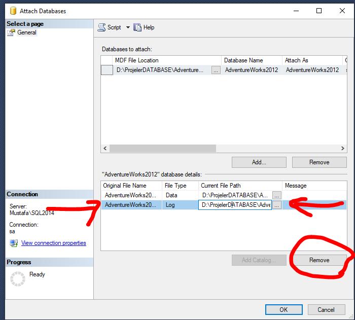 SQL AdventureWorks 2012 Örnek Database
