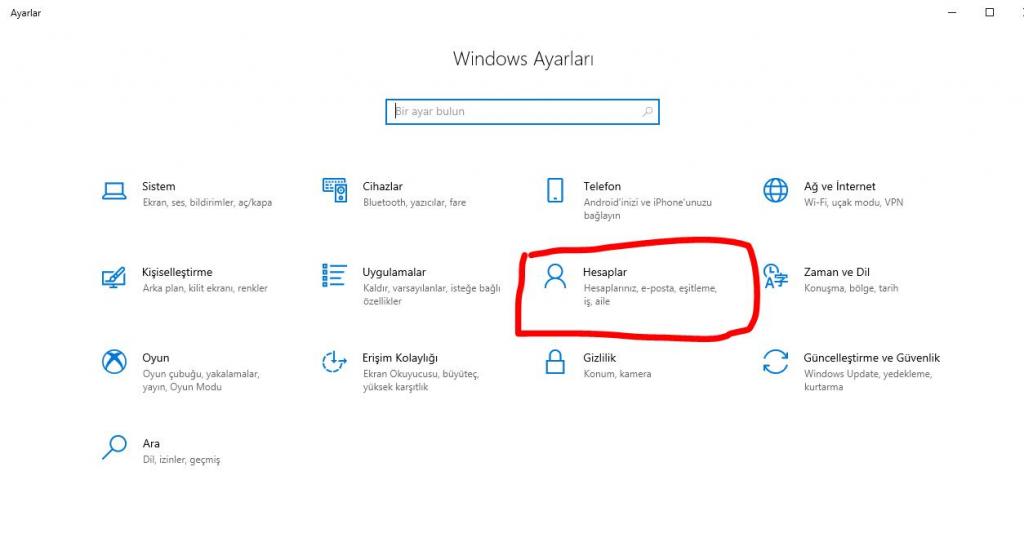Windows 10 Kaldığın Yerden Devam Etme Özelliğini Kapatma