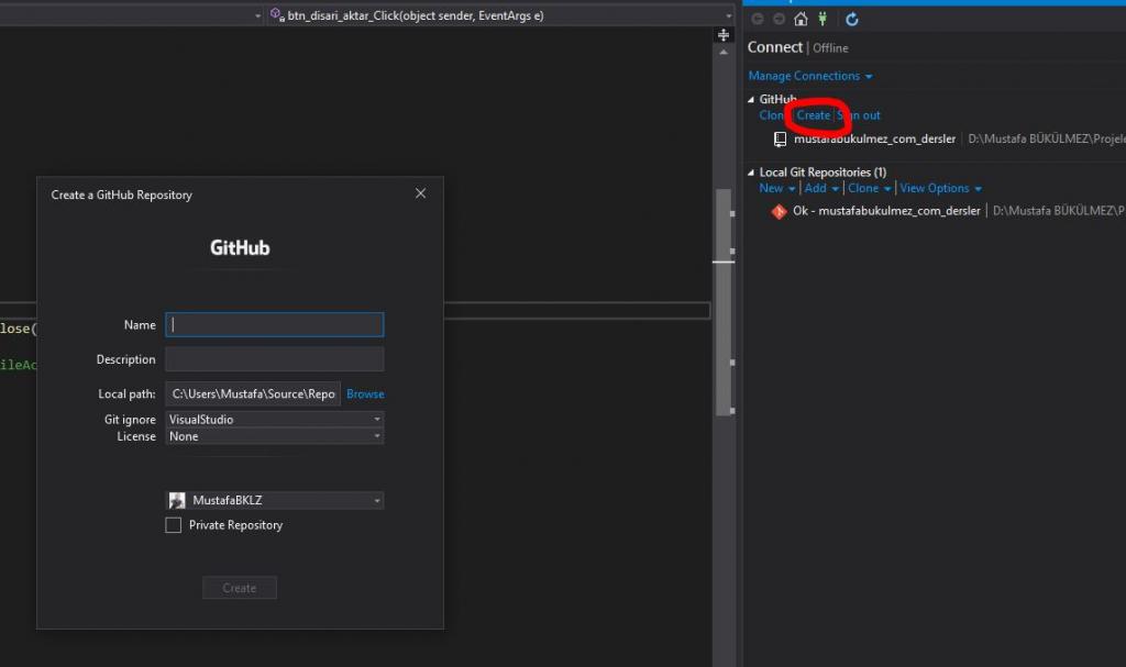 Create a Github Repository