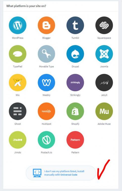 disgus create a site