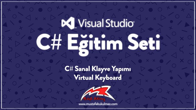 C# Sanal Klavye Yapımı - Virtual Keyboard