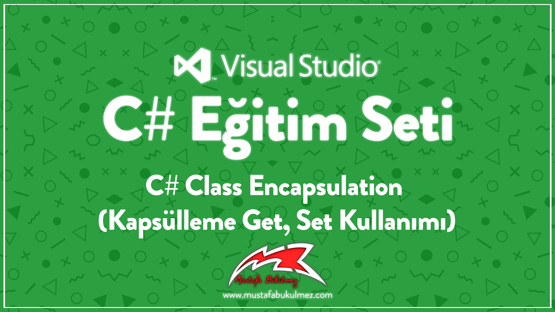 C# Class Encapsulation (Kapsülleme Get, Set Kullanımı)