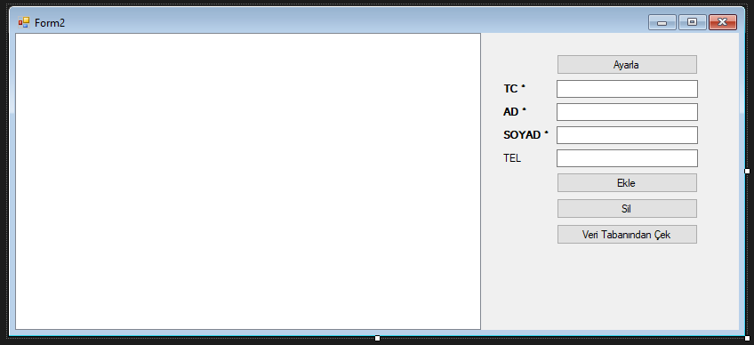 C# ListView Veri Çekme, Ekleme, Silme ve Fazlası