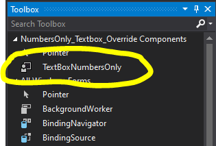 C# Sadece Sayı Girişi İçin Özelleştirilmiş TextBox Yapmak