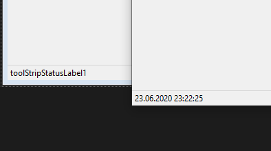C# StatusStrip Kullanımı