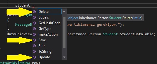 C# Interface kullanımı