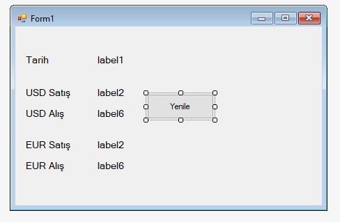 C# İnternetten Döviz Kurlarını Çekmek