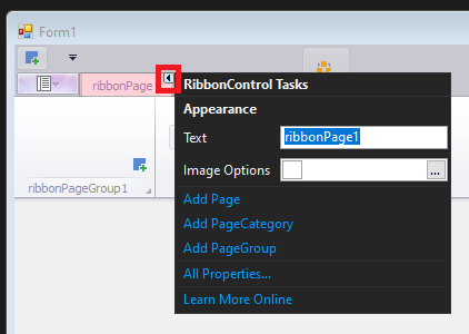 devexpress ribbonmenu page.png