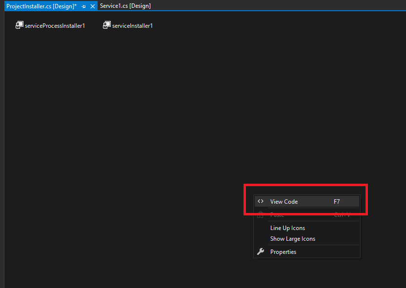 Windows Service in CSharp