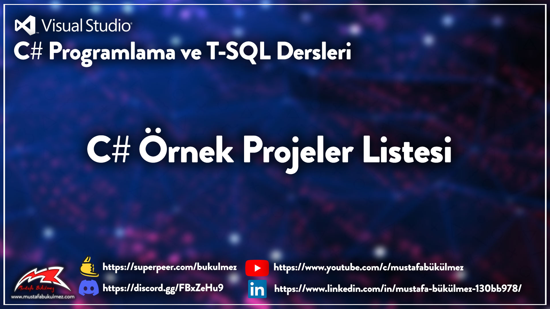 C# Örnek Projeler Listesi