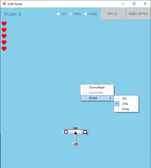 uçak savaş oyunu 1