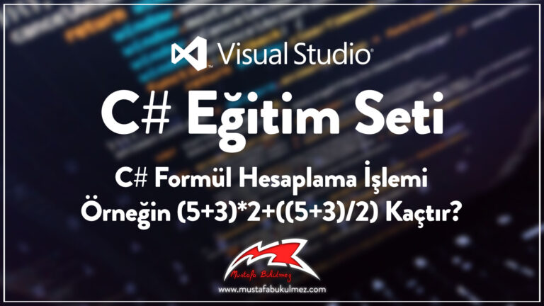 C#-Formül-Hesaplama-İşlemi