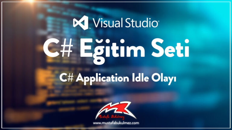 C#-Application-Idle-Olayı