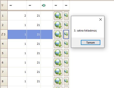 C# DevExpress Gridview Kolona Button Ekleme