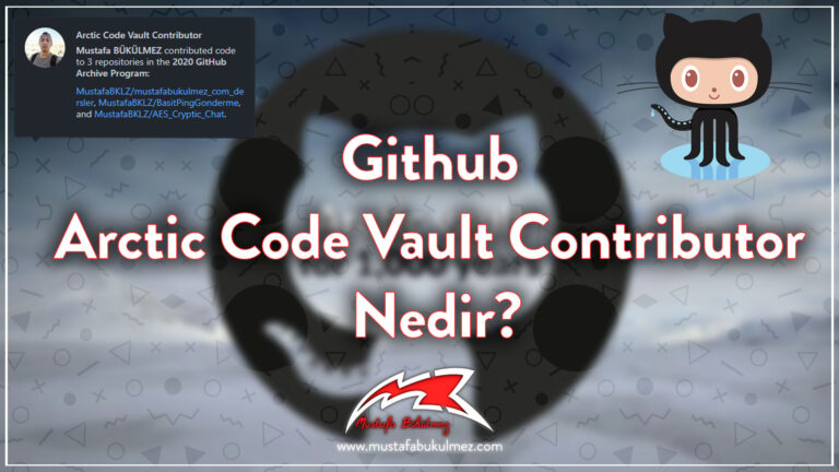 Github Arctic Code Vault Contributor kapak