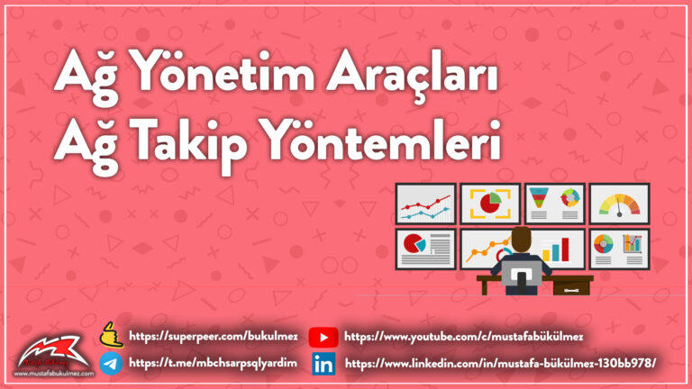 Ağ Yönetim Araçları - Ağ Takip Yöntemleri