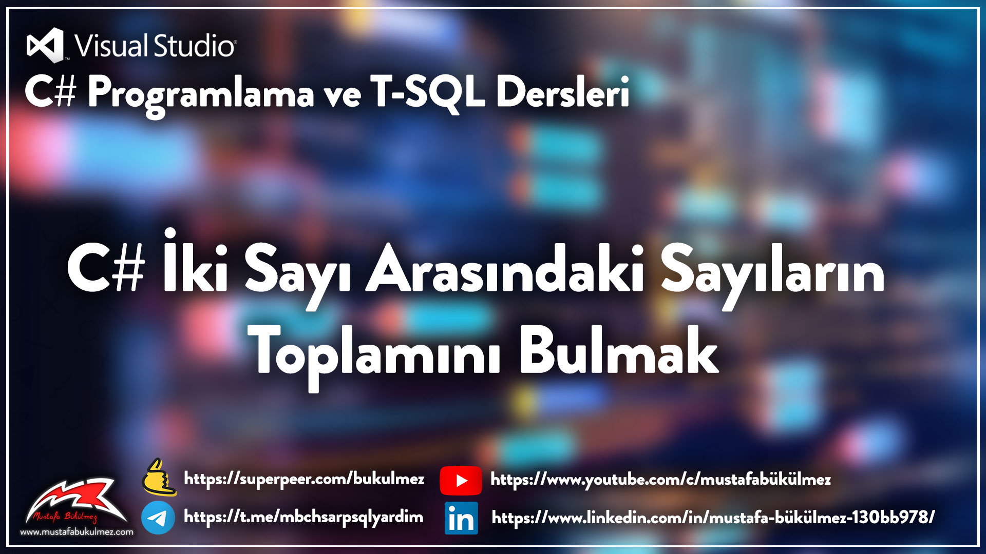 C# İki Sayı Arasındaki Sayıların Toplamını Bulmak