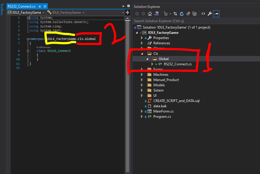 C# Seri Port RS232 Veri Okuma