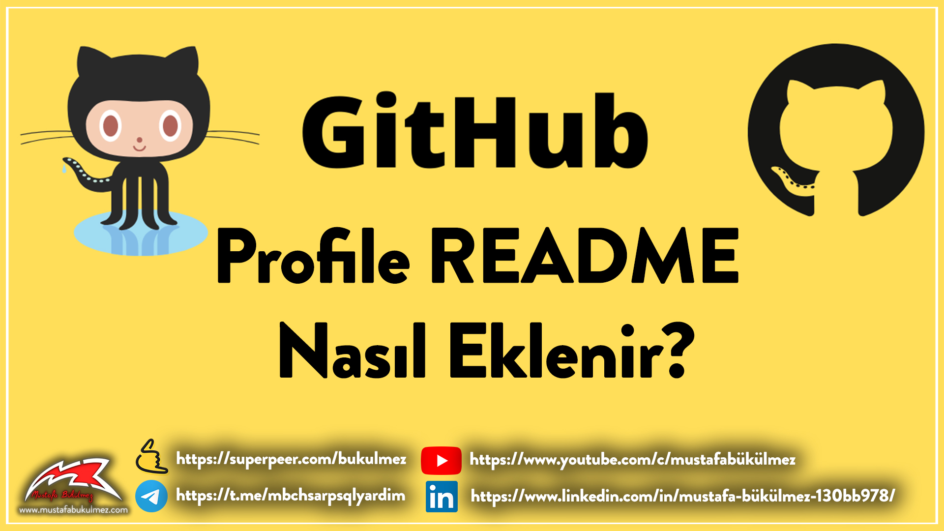 Github Profiline README Nasıl Eklenir