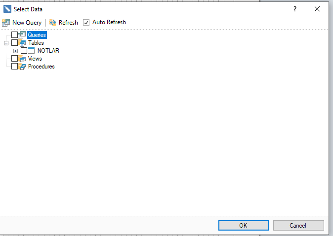 Stimulsoft Report select data