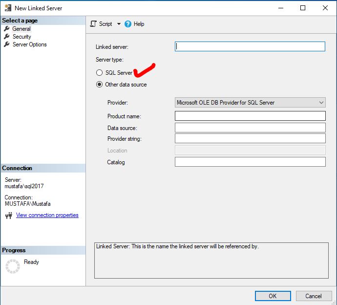 MSSQL Linked Server Kurulumu