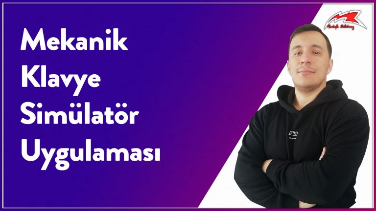 c# mekanik klavye simulator
