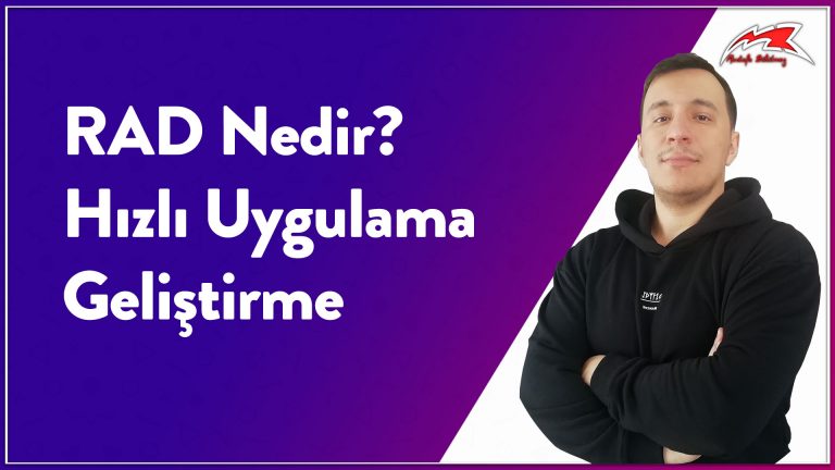 RAD Nedir Hızlı Uygulama Geliştirme