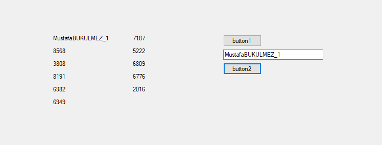 C# String ile Nesnelere Erişmek 3