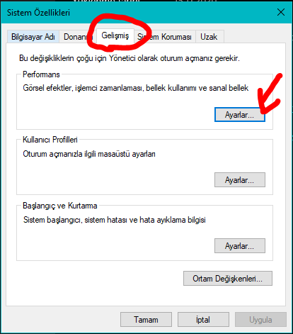 pagefile.sys Dosyası Ne İşe Yarar?