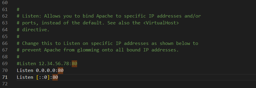 WAMP Server Port Değiştirmek 2