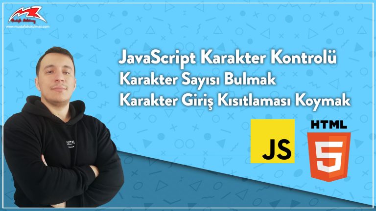 JavaScript Karakter Kontrolü