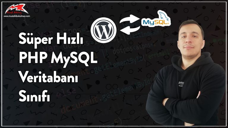 Süper hızlı PHP MySQL Veritabanı Sınıfı