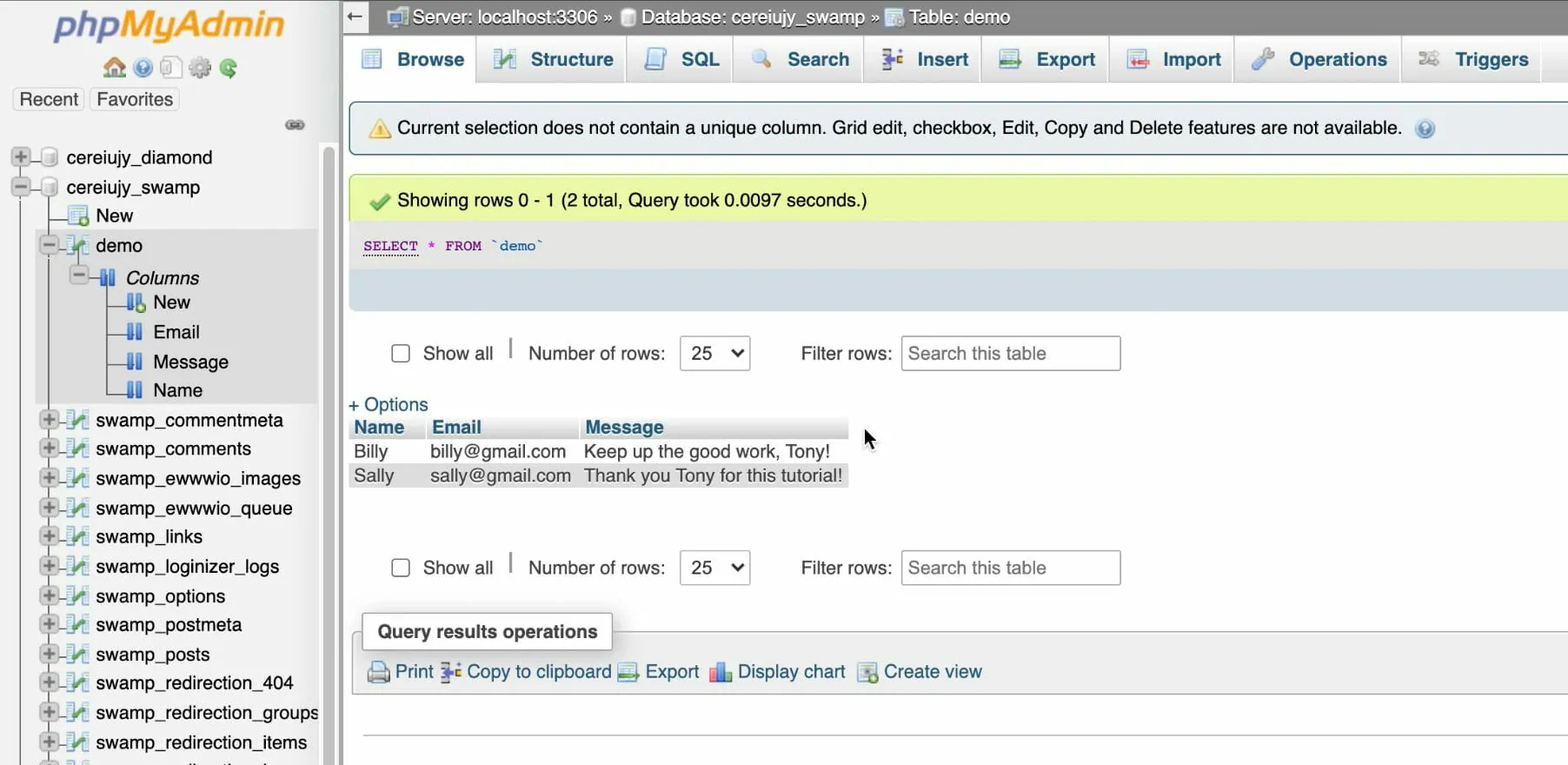 Elementor Form Verilerini Aktif Veritabanına Kaydetmek