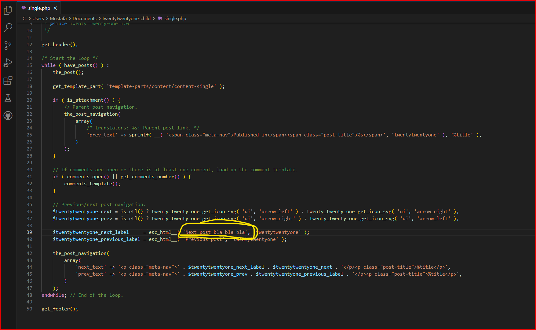 Wordpress Child Theme