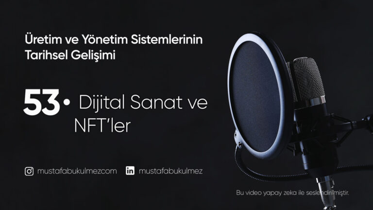 Dijital Sanat ve NFT'ler Sanat Dünyasının Yeni Paradigması