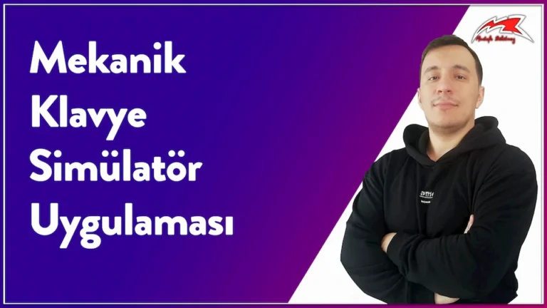 c# mekanik klavye simulator